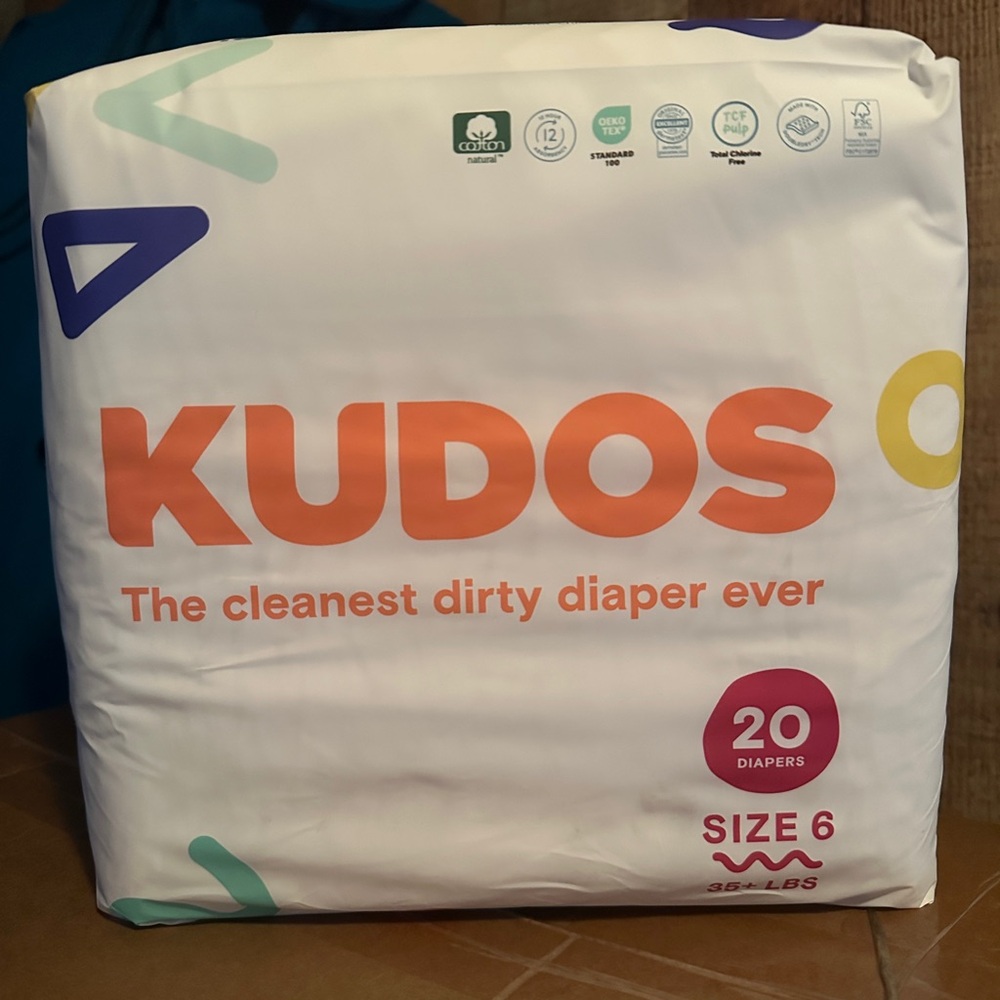 Kudos Size 6 Diapers Set of 5 packs